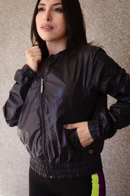 Jaqueta Bomber Pulse Preto