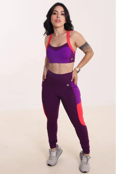 Legging Fuso Oops Acai Ii